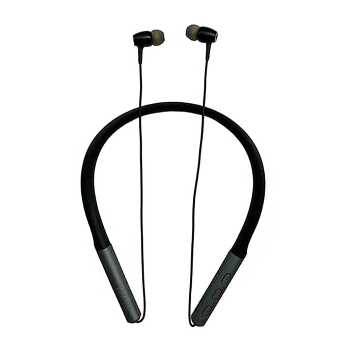 Wireless headset with integrated controls and microphone